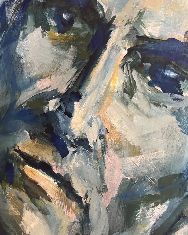 Face In Blue — view 2